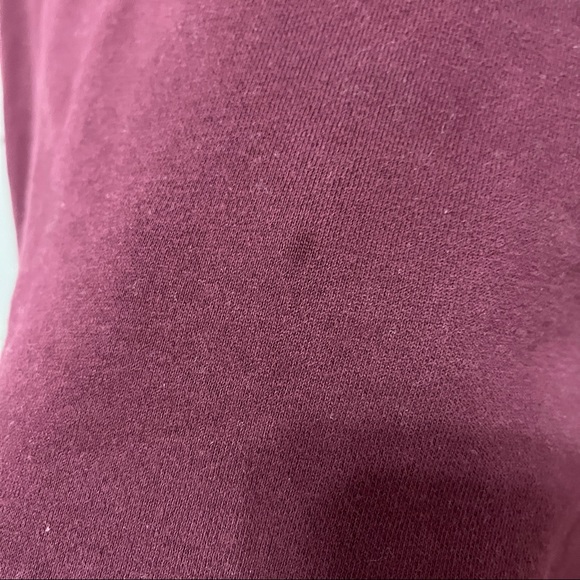 Meet Me In The GAP maroon & pink sweatshirt - Picture 3 of 6
